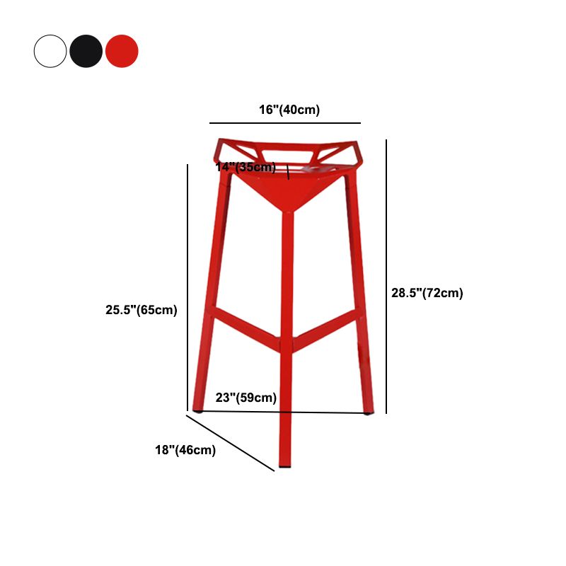 シートとペダル付きのモダンアームレスバックレストカウンタースツール鉄ミルクティーショップバースツール