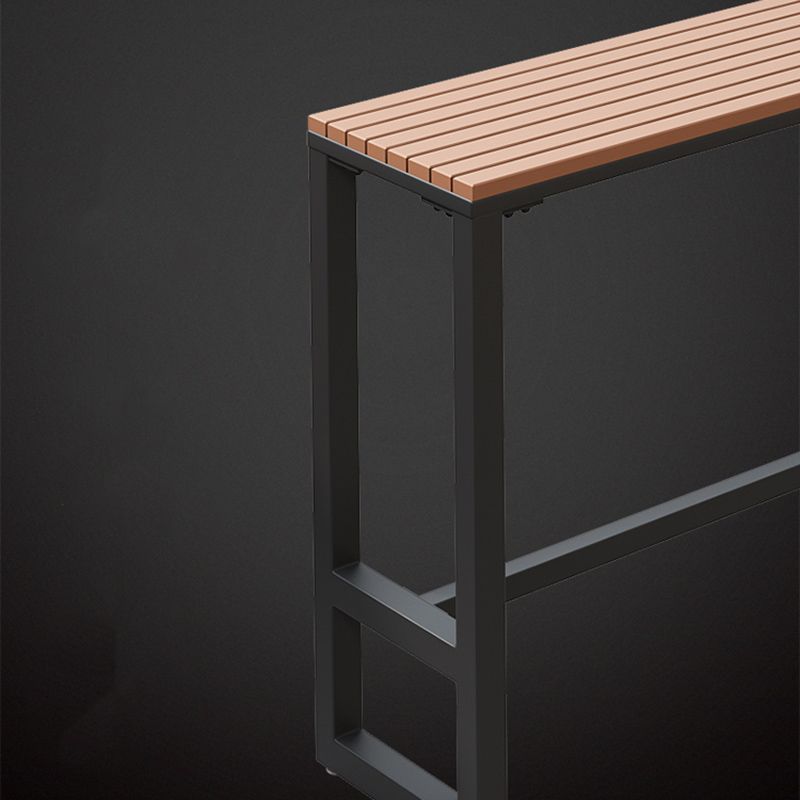 Rectangle Bar Dining Table Industrial Wood Counter Height Dining Table Clearhalo 'Bar Furniture' 'Bar Tables' 'bar_tables' 'furn' 'furn_bar_tables' 'Furniture' 'Kitchen & Dining Furniture' 1200x1200_82d83c75-2c20-48aa-8b32-f591b5a9be10