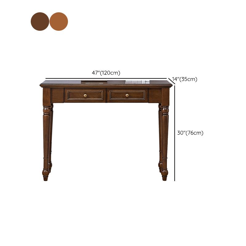 Tavolo da console rettangolare moderna tavolo di divano console in legno per casa