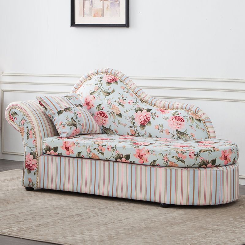 Contemporary One Armed Wooden Chaise Flared Arms for Living Room Clearhalo 'Chairs & Seating' 'Chaise Lounge' 'chaise_lounge' 'furn' 'furn_chaise_lounge' 'Furniture' 'Living Room Furniture' 1200x1200_82d9f486-6c55-4397-a72c-38e340896a2d