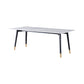Wood Industrial Rectangular Dining Table Sintered Stone Table with 4 Black Legs Clearhalo ' dining_table' 'Dining Tables & Seating' 'Dining Tables' 'furn' 'furn_dining_table' 'Furniture' 'furniture_dining_table' 'Kitchen & Dining Furniture' 'kitchen&dining_furn' 'kitchen' 'kitchen_dining_table' 1200x1200_82da4037-a070-41fe-976c-41cfe1899461