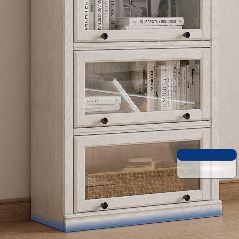 Modern Closed Back Standard Bookshelf Wooden Bookcase for Study Room Clearhalo 'Bookcases' 'furn' 'furn_bookcases' 'Furniture' 'Office Furniture' 1200x1200_82daf509-a836-486d-86e9-640dd4415d0f