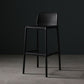 Stackable Low Back Modern Barstool Matte Finish Plastic Home Stool Clearhalo 'Bar Furniture' 'Bar Stools' 'bar_stools' 'Furniture' 'furniture_bar_stools' 'Kitchen & Dining Furniture' 1200x1200_82e4d27a-6ed1-48de-b184-590537ab0485