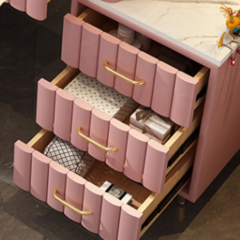 Set di vanità per trucco a specchio illuminato