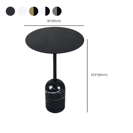 Tavolo contemporaneo End -End Table Accento del piedistallo Tavolino