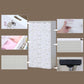 Modern White Cabinet with 6 Drawers Plastic Storage Cabinet for Bedroom