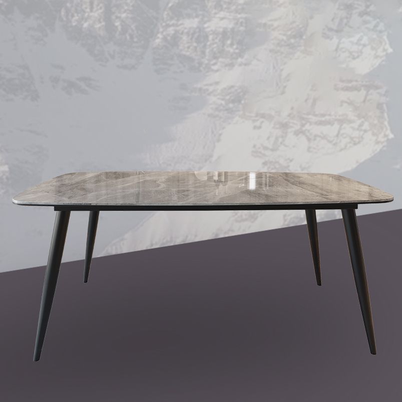 Modern 1/5/7 Pieces Dining Set Rectangle Sintered Stone Dining Table Set Clearhalo 'Dining Room Sets' 'Dining Tables & Seating' 'dining_room_set' 'furn' 'furn_dining_room_set' 'Furniture' 'furniture_dining_room_set' 'Kitchen & Dining Furniture' 'kitchen&dining_furn' 'kitchen' 1200x1200_82eaf628-1101-445b-8600-9ac3df2e5bf6