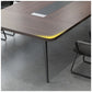 Wooden Office Writing Desk Industrial Curved Cable Management Office Desk Clearhalo 'furn' 'furn_office_desk' 'Furniture' 'Office Desks' 'Office Furniture' 'office_desk' 1200x1200_82eb92b3-eb12-4e21-90ea-396bfec6995e