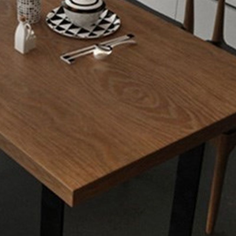 Modern 1/5/7 Pieces Rectangle Dining Set Solid Wood Dining Table with Chairs Clearhalo 'Dining Room Sets' 'Dining Tables & Seating' 'dining_room_set' 'furn' 'furn_dining_room_set' 'Furniture' 'furniture_dining_room_set' 'Kitchen & Dining Furniture' 'kitchen&dining_furn' 'kitchen' 1200x1200_82f14982-7bd1-4cfd-938b-8e788374fb98