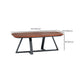 Modern Style 1 Single Coffee Table Pine Wood Brown Cocktail Table Clearhalo 'Coffee & Accent Tables' 'Coffee Tables' 'coffee_tables' 'furn' 'furn_coffee_tables' 'Furniture' 'Living Room Furniture' 1200x1200_82f37cca-5c36-4557-a2e3-d9a4b5320146