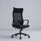 Black High Back Task Chair Nylon Frame Rotatable Mesh Office Chair Clearhalo 'furn' 'furn_office_chair' 'Furniture' 'Office Chairs' 'Office Furniture' 'office_chair' 1200x1200_82f446f9-d2d3-4e9d-bd85-e565fe6785a3
