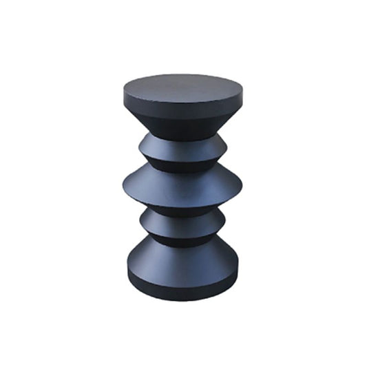 14" Wide Contemporary Corner Table Round Metal Black Side Table Clearhalo 'Coffee & Accent Tables' 'End & Side Tables' 'end_side_tables' 'furn' 'furn_end_side_tables' 'Furniture' 'Living Room Furniture' 1200x1200_82f579ec-d36e-415b-b184-f73b0a256c26