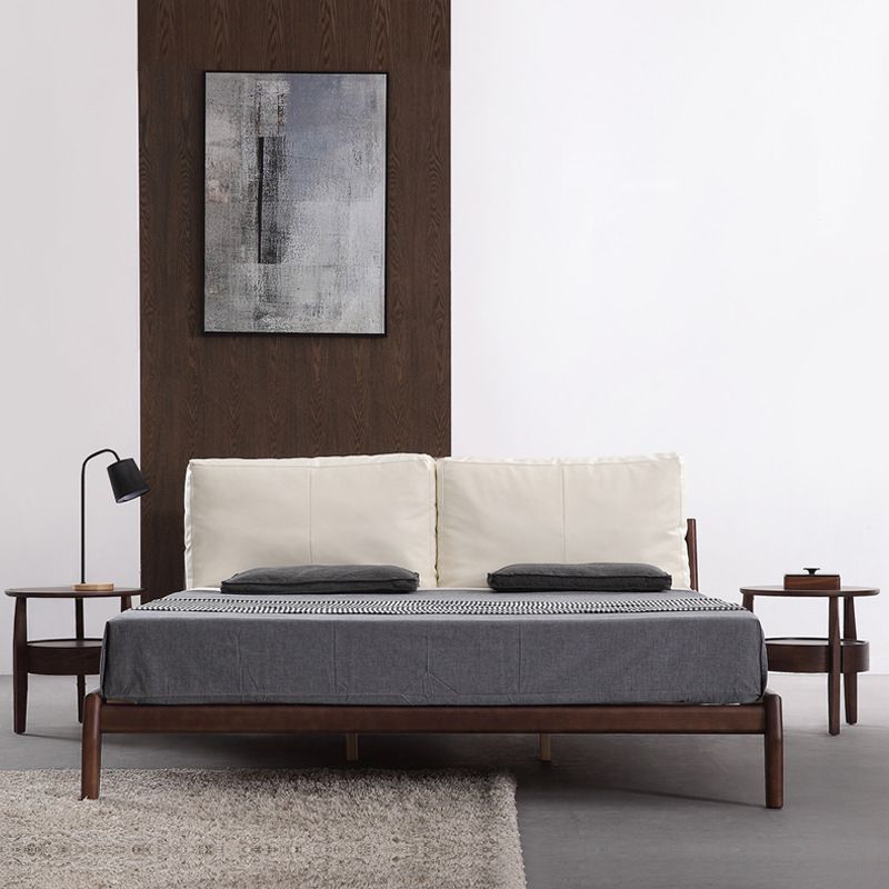 Modernistic Living Room Round 1-Drawer 3 Legs Solid Wood End Table