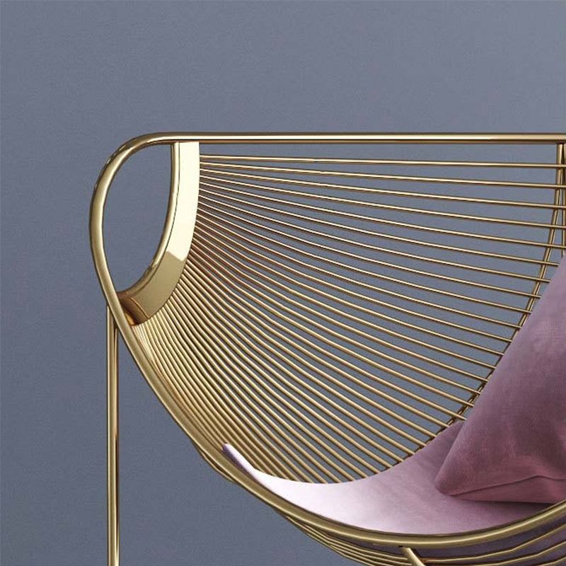 Le braccia glam includevano braccia rotonde fissate posteriori del soggiorno Accento poltrona