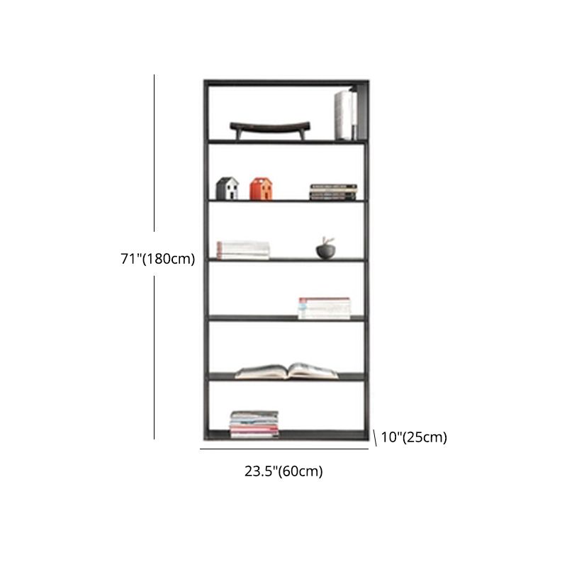 70.87"H Bookshelf Open Back Modern Style Bookcase for Home and Office Clearhalo 'Bookcases' 'furn' 'furn_bookcases' 'Furniture' 'furniture_bookcases' 'Office Furniture' 1200x1200_82fa23ea-cc4d-4c6f-a3b0-5672292b526a