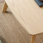 Solid Wood 4 Legs Coffee Table Modern 11.8" H Cocktail Table Clearhalo 'Coffee & Accent Tables' 'Coffee Tables' 'coffee_tables' 'furn' 'furn_coffee_tables' 'Furniture' 'Living Room Furniture' 1200x1200_82fbdae3-aa4b-45e2-b3e3-a2a4cd20d953