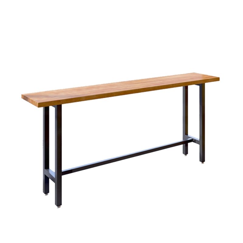 Set tavolo da bar rettangolare Glam Tavolo da bar e sgabelli con struttura in ferro da 1/4/7/9 pezzi