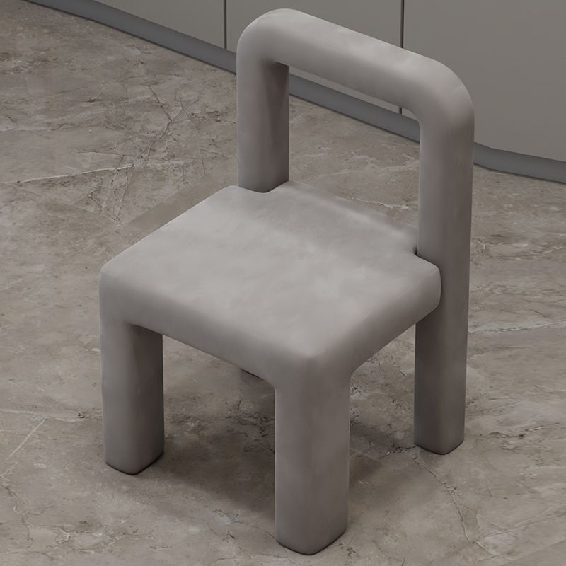 Moderne Parsons eetkamerstoel fluwelen eetkamerstoel voor eetkamer