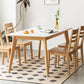 Moderne rechthoekige stenen eettafel Ash poten voor eetkamer
