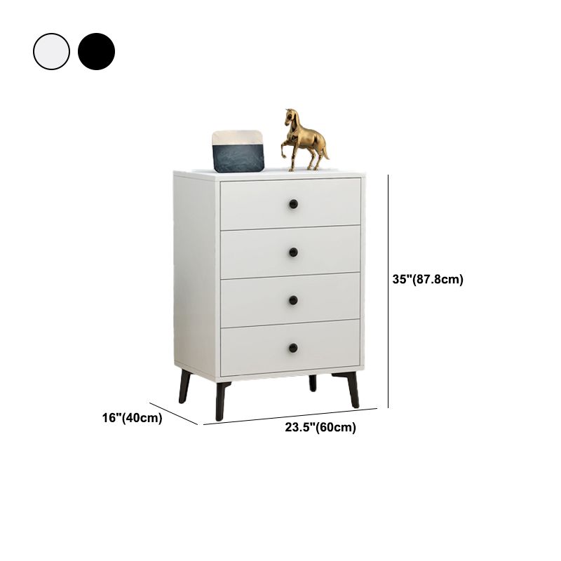 Accent Chest with Soft Close Drawers White Scratch Resistant Chest Clearhalo 'Cabinets & Chests' 'cabinets_chests' 'furn' 'furn_cabinets_chests' 'Furniture' 'Living Room Furniture' 1200x1200_83075a12-8706-44db-88c2-3a08218727a2