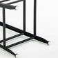 Industrial Brown Counter Stool Leather Square Stool with Black Metal Frame Clearhalo 'Bar Furniture' 'Bar Stools' 'bar_stools' 'furn' 'furn_bar_stools' 'Furniture' 'Kitchen & Dining Furniture' 1200x1200_83082a8b-b8b3-4d3a-a516-f469046ba257