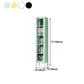 13.78"W Bookcase Scandinavian Style Shelf Bookcase for Home and Office with Door Clearhalo 'Bookcases' 'furn' 'furn_bookcases' 'Furniture' 'furniture_bookcases' 'kitchen' 'kitchen_bookcases' 'Living Room Furniture' 'Office Furniture' 1200x1200_8308d0d7-4be5-4340-83ba-b7e0f4476e2a