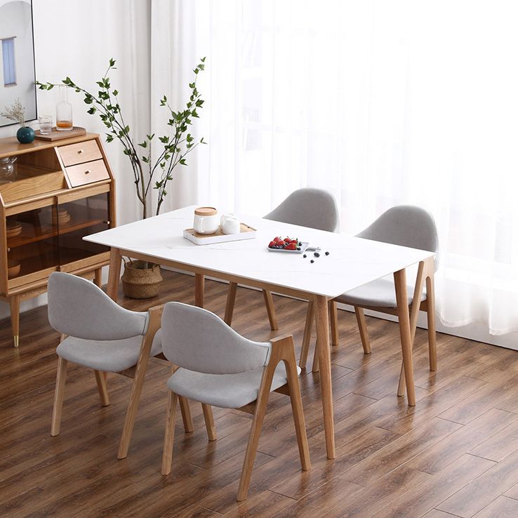 Modern 1/2/4/5 Pieces Dining Set Solid Wood Dining Furniture Set /Separate Items Clearhalo 'Dining Room Sets' 'Dining Tables & Seating' 'dining_room_set' 'furn' 'furn_dining_room_set' 'Furniture' 'furniture_dining_room_set' 'Kitchen & Dining Furniture' 'kitchen&dining_furn' 'kitchen' 1200x1200_830d5970-cfa1-4883-8590-8b4ba584a118