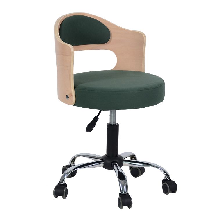 Modern Adjustable Rotatable Counter Stool Steel Study Bar Stool with Cushion and Pulley Clearhalo 'Bar Furniture' 'Bar Stools' 'bar_stools' 'furn' 'furn_bar_stools' 'furniture_bar_stools' 'Kitchen & Dining Furniture' 'kitchen&dining_furn' 'kitchen' 'kitchen_furn' Furniture' 1200x1200_830f3724-6186-4af3-9033-5b94277c8d44
