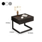 Glam 1 tiroir lits table de chevet tiroir rangement accent table table de chevet de table inclus