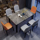 Rectangle Industrial Dining Table Two-Color Fixed Table with Sintered Stone Clearhalo ' dining_table' 'Dining Tables & Seating' 'Dining Tables' 'furn' 'furn_dining_table' 'Furniture' 'furniture_dining_table' 'Kitchen & Dining Furniture' 'kitchen&dining_furn' 'kitchen' 'kitchen_dining_table' 1200x1200_8312593e-174f-4f7a-befa-e3ca1249c4ba