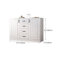 Modern Style Combo Dresser Bedroom Wooden Storage Chest Dresser with Drawers and Doors Clearhalo 'Bedroom Furniture' 'Dressers & Chests' 'dressers_chests' 'furn' 'furn_dressers_chests' 'Furniture' 1200x1200_83131a8e-8986-485d-a501-0ee0b3104299