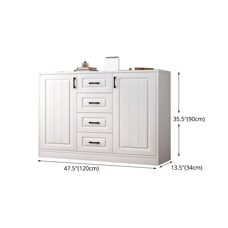 Modern Style Combo Dresser Bedroom Wooden Storage Chest Dresser with Drawers and Doors Clearhalo 'Bedroom Furniture' 'Dressers & Chests' 'dressers_chests' 'furn' 'furn_dressers_chests' 'Furniture' 1200x1200_83131a8e-8986-485d-a501-0ee0b3104299