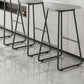Modern Armless Backrest Counter Stool Iron Kitchen Bar Stool with Plastic Seat Clearhalo 'Bar Furniture' 'Bar Stools' 'bar_stools' 'furn' 'furn_bar_stools' 'furniture_bar_stools' 'Kitchen & Dining Furniture' 'kitchen&dining_furn' 'kitchen' 'kitchen_furn' Furniture' 1200x1200_83131ee4-1160-4071-98aa-f11704441cad