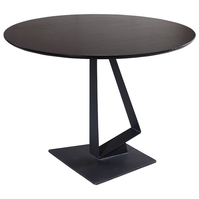 Black Wood Dining Table Set 1/2/3 Pieces Dinette Set for Home