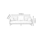 Contemporary Sewn Pillow Back Couch Reclining Sofa with Wooden Legs for Apartment Clearhalo 'Furniture' 'furniture_sofas' 'kitchen' 'kitchen_sofas' 'Living Room Furniture' 'Sofa' 'sofas' 1200x1200_83193d3c-21d9-4d0d-abf5-e6a3bda913fa