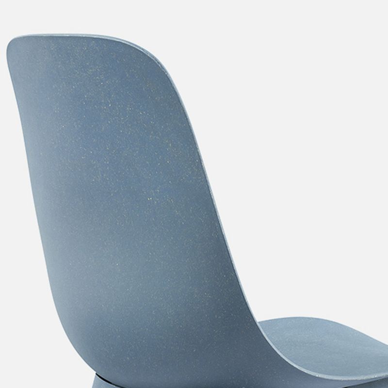 Scandinavian Armless Solid Back Chair Plastic Dining Side Chairs Clearhalo ' kitchen&dining_furn' 'Dining Chairs' 'Dining Tables & Seating' 'dining_chair' 'furn' 'furn_dining_chair' 'Furniture' 'furniture_dining_chair' 'Kitchen & Dining Furniture' 'kitchen' 1200x1200_831cae92-223d-4f6f-ad6e-86c63bc9d682