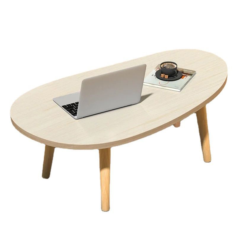 Modern Wood Side Table Bedroom No Distressing End Table with 4 Legs Clearhalo 'Coffee & Accent Tables' 'Coffee Tables' 'coffee_tables' 'furn' 'furn_coffee_tables' 'Furniture' 'Living Room Furniture' 1200x1200_831f284d-9949-4353-badc-35044c709882