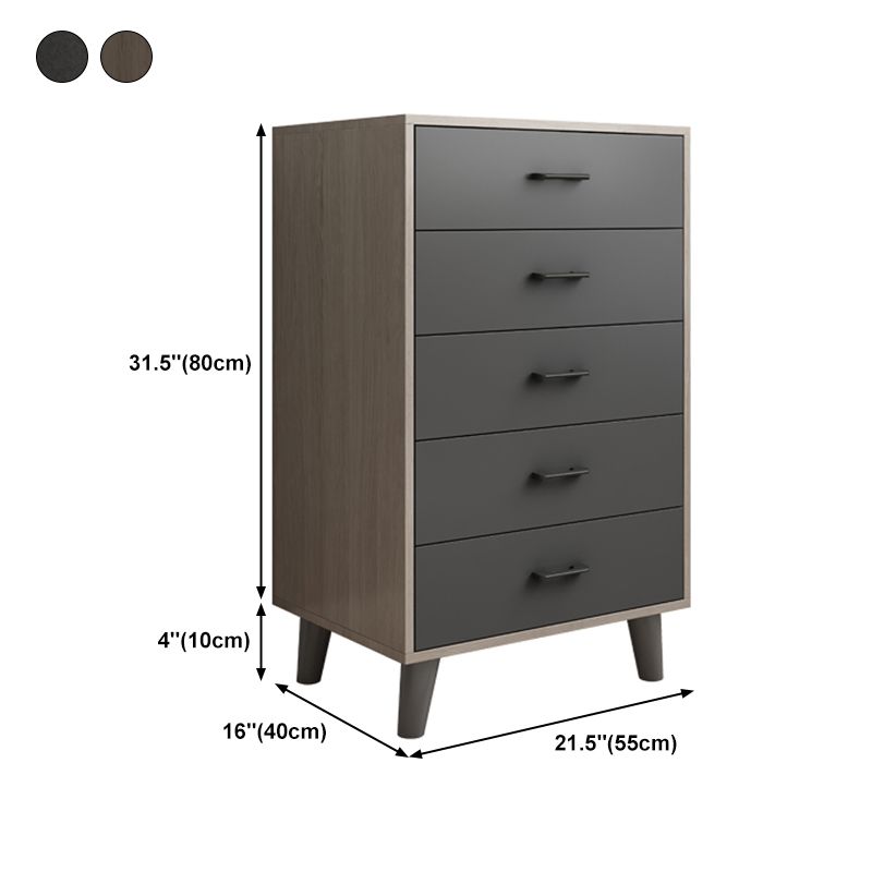 Gray Buffet Table Wood Multi Drawer Modern Style Buffet Table for Living Room Clearhalo 'buffet_sideboard' 'Buffets & Sideboards' 'furn' 'furn_buffet_sideboard' 'Furniture' 'Kitchen & Dining Furniture' 1200x1200_832186b3-593f-4c11-ab2f-60a57a82d836