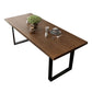 Rectangle Table Dining Table Industrial Dinner Room Solid Wood Table with Sled Base Clearhalo ' dining_table' 'Dining Tables & Seating' 'Dining Tables' 'furn' 'furn_dining_table' 'Furniture' 'furniture_dining_table' 'Kitchen & Dining Furniture' 'kitchen&dining_furn' 'kitchen' 'kitchen_dining_table' 1200x1200_8322b050-9e6d-4b5e-adf4-9cfe5aaf3605