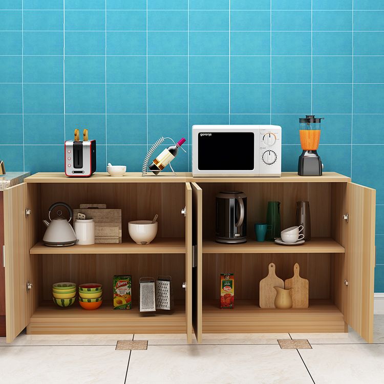 Artificial Wood Dining Room Sideboard Cabinet Modern Server Cabinet with Storage Clearhalo 'buffet_sideboard' 'Buffets & Sideboards' 'Furniture' 'furniture_buffet_sideboard' 'Kitchen & Dining Furniture' 1200x1200_8323f8ed-6c52-492c-a60d-4737e4e63b24