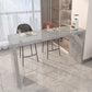 Modern Stone Bar Dining Table Rectangle Bar Table for Cafe And Breakroom Clearhalo 'Bar Furniture' 'Bar Tables' 'bar_tables' 'furn' 'furn_bar_tables' 'Furniture' 'Kitchen & Dining Furniture' 1200x1200_83244eae-c513-4160-bc36-a0a2d7b9a34a