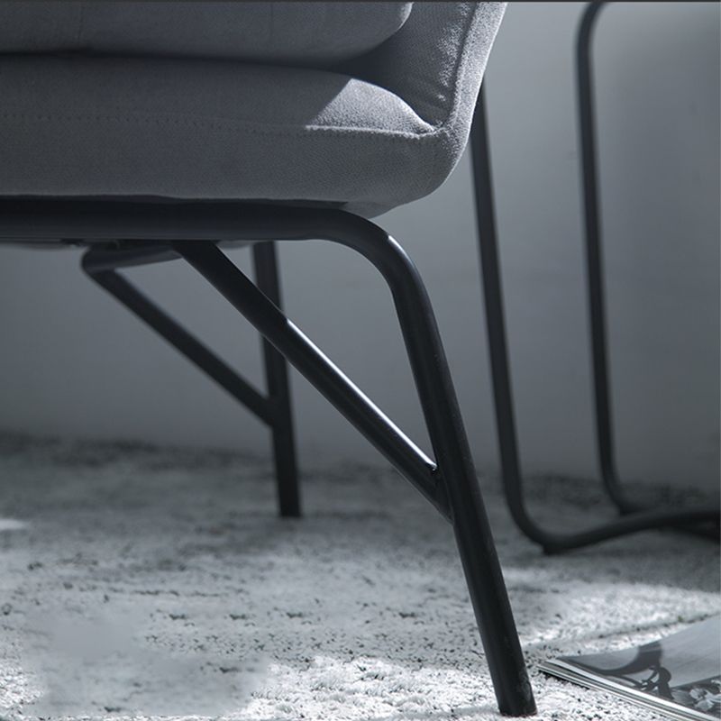 33.46" L x 30.70" W x 34.64" H Linen Accent Chair Flared Arms Lounge Chair Clearhalo 'Accent Chairs' 'accent_chairs' 'Chairs & Seating' 'furn' 'furn_accent_chairs' 'Furniture' 'furniture_accent_chairs' 'Living Room Furniture' 1200x1200_8324ebab-186c-4ce5-bc61-0b6c32966217