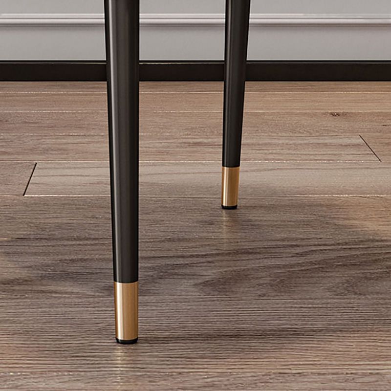 Scandinavian Home Side Chair Metal Upholstered Parsons Dining Room Chair Clearhalo ' kitchen&dining_furn' 'Dining Chairs' 'Dining Tables & Seating' 'dining_chair' 'furn' 'furn_dining_chair' 'Furniture' 'furniture_dining_chair' 'Kitchen & Dining Furniture' 'kitchen' 1200x1200_83256c90-e16b-472d-8d1b-48b60af93395