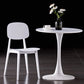 Plastic Scandinavian Armless Dining Chairs Open Back Side Chair (Set of 4) Clearhalo ' kitchen&dining_furn' 'Dining Chairs' 'Dining Tables & Seating' 'dining_chair' 'furn' 'furn_dining_chair' 'Furniture' 'furniture_dining_chair' 'Kitchen & Dining Furniture' 'kitchen' 1200x1200_8326d82d-f750-494b-98bf-720cc639fda1