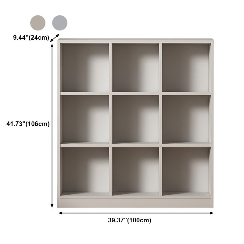 Contemporary Style Wood Bookshelf Closed Back Bookcase for Office Clearhalo 'Bookcases' 'furn' 'furn_bookcases' 'Furniture' 'Office Furniture' 1200x1200_8327046a-70a3-4873-904b-f48599db66d0