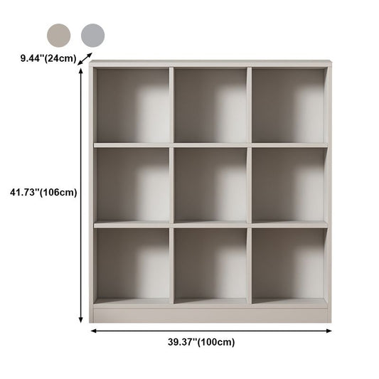 Contemporary Style Wood Bookshelf Closed Back Bookcase for Office Clearhalo 'Bookcases' 'furn' 'furn_bookcases' 'Furniture' 'Office Furniture' 1200x1200_8327046a-70a3-4873-904b-f48599db66d0