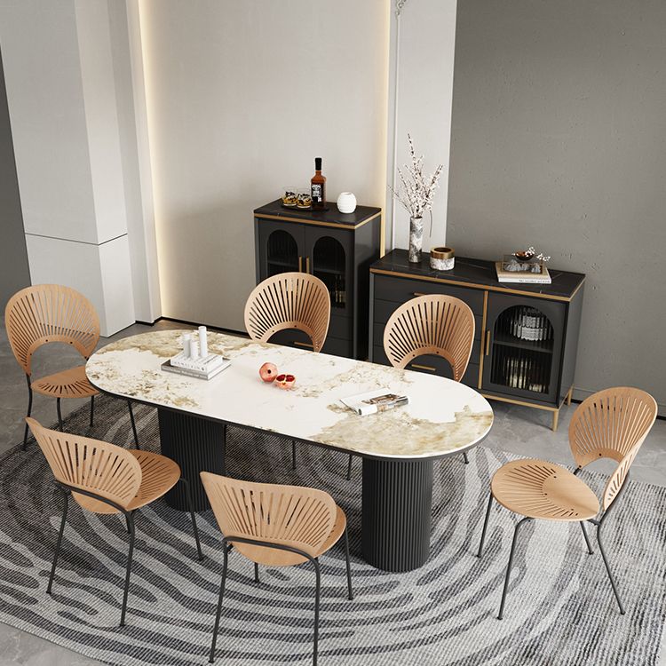 Armadio in stile glam Armadio artificiale telaio in legno e lateà cucina per porte in vetro per sala da pranzo