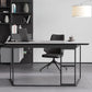 Rectangular Writing Desk Industrial Trestle Base Office Desk with 2 Drawers Clearhalo 'furn' 'furn_office_desk' 'Furniture' 'Office Desks' 'Office Furniture' 'office_desk' 1200x1200_832b145d-cb25-45f3-ae0c-092958b71db8