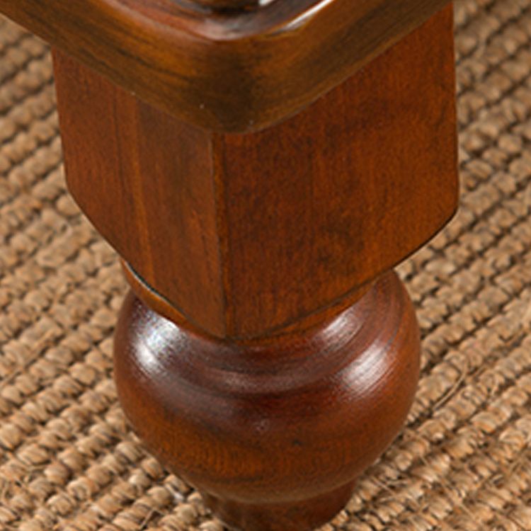 Mesa lateral rectangular modernista Madera maciza 4 patas Table final