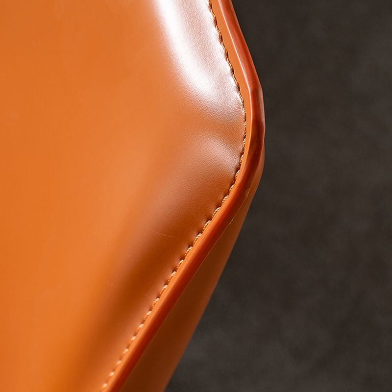 Contemporary Leather Dining Chair Armless Dining Chair for Home Use Clearhalo 'Dining Chairs' 'Dining Tables & Seating' 'dining_chair' 'furn' 'furn_dining_chair' 'Furniture' 'Kitchen & Dining Furniture' 1200x1200_832e0c9e-b52d-4333-99a1-ae8e92b4b68b